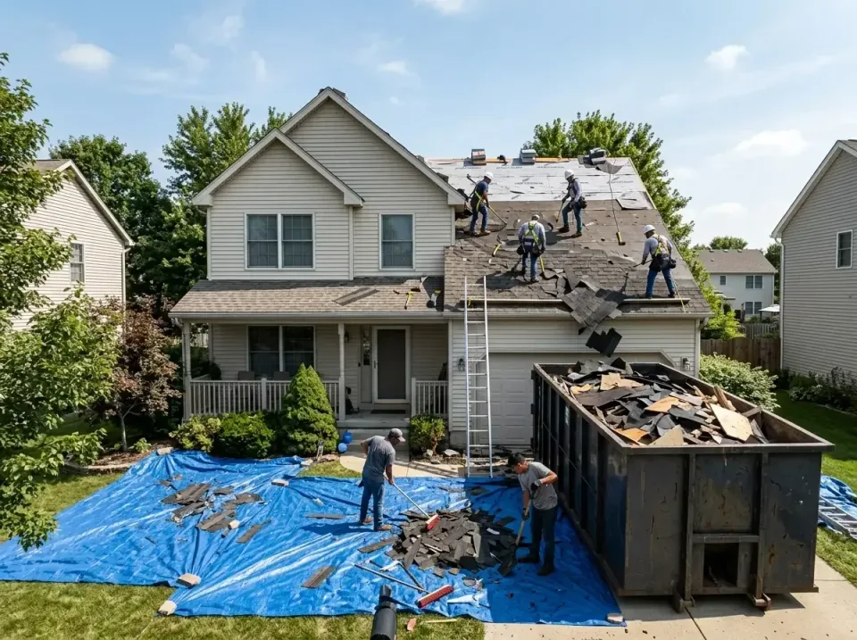 roof-replacement-debris-remova-004 — frequently asked questions, Cheapest Dumpster Rentals in Burnham, IL